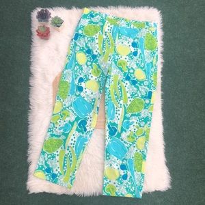 Lilly Pulitzer Steamed Veggies Capri Pants